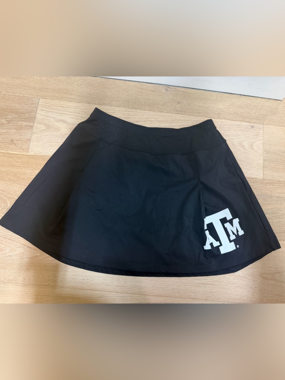 Texas A&M Aggies tennis skirt hype and vice. Medium black